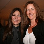 Catherine Keener with her fake sister, yours truly